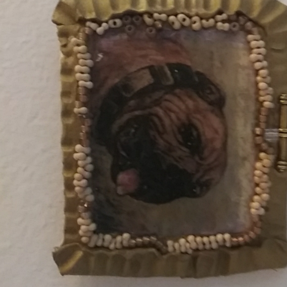 Decorative handmade wall hanging - Picture 5 of 5